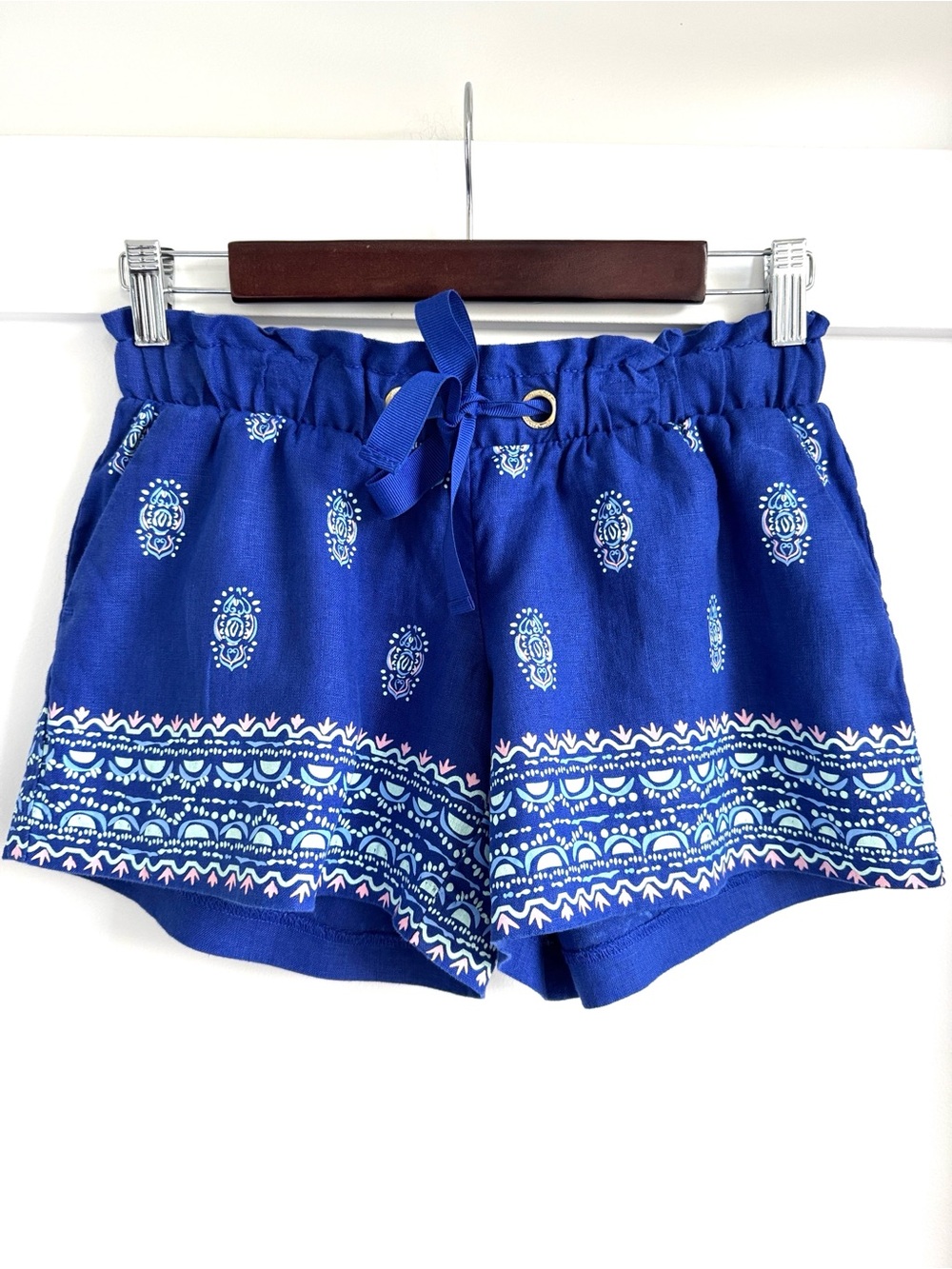 Lilly Pulitzer Arey Linen Shorts Size XS